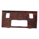 Coin compartment cover root wood for Mercedes W126 with...