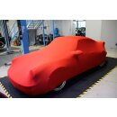 Red AD-Cover ® Mikrokontur with mirror pockets for Porsche 964 Turbo