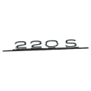 Emblem 220 S Schriftzug für W180 und W111 Heck