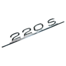 Emblem 220 S Schriftzug für W180 und W111 Heck