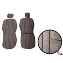 Seat covers Brazil brown 6-piece for Mercedes R107 from...