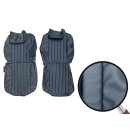 Seat covers blue 6-piece for Mercedes R107 up to year 09/1975