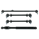 1 set of tie rods with steering damper for Mercedes W114 W115 /8
