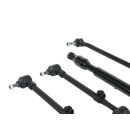 1 set of tie rods + steering rod with steering damper for Mercedes W124 from 09/1989