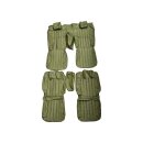 Seat covers olive green 13-piece for Mercedes W123 Coupe