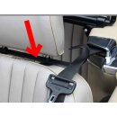 2x seat belt guide holder seat belt left / right...