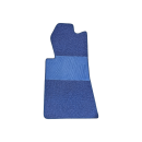 B-Ware: Teppichsatz Schlinge Blau für Mercedes R107