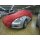 Car-Cover Satin Red mit Spiegeltaschen für Mercedes SLK R171
