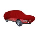 Car-Cover Satin Red mit Spiegeltasche für Escort 2