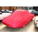 Car-Cover Samt Red for Mercedes 190 SL