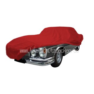 Car-Cover Satin Red für Mercedes 220SE/C - 300 SE/C Coupe & Cabrio