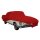 Car-Cover Samt Red for Mercedes 300 SE (W112)