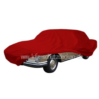 Car-Cover Samt Red for Mercedes 300SE/L (W109)