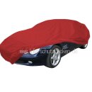 Car-Cover Satin Red ohne Spiegeltaschen für Mercedes...