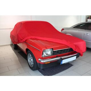 Car-Cover Satin Red für Opel Kadett C Limosine