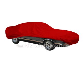 Car-Cover Samt Red for Mustang 1973-1978