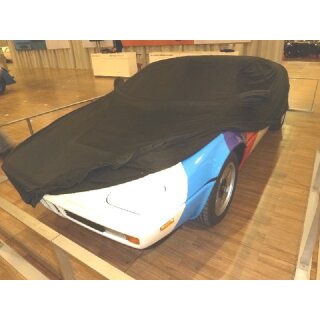 Car-Cover Satin Black with mirror pockets for BMW M1