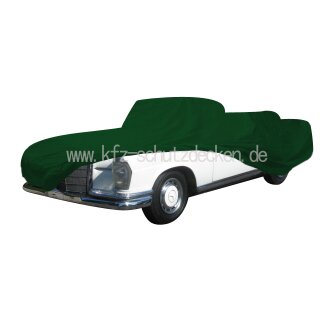 Car-Cover Satin Grün für Mercedes Heckflosse W111