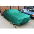 Car-Cover Satin Grün ohne Spiegeltaschen für Mercedes SL Cabriolet R107