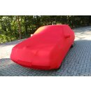 Red AD-Cover ® Mikrokontur with mirror pockets for Mercedes C-Klasse 1993-1999