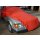 Red AD-Cover ® Mikrokontur with mirror pockets for Mercedes E-Klasse (W124) Lim., Coupe & Cabrio