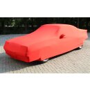 Rote Vollgarage mit Spiegeltaschen für Opel Manta B 400