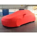 Red AD-Cover ® Mikrokontur with mirror pockets for Opel Tigra 1
