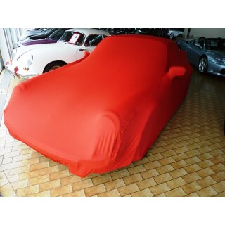 Vollgarage Mikrokontur® Rot mit Spiegeltaschen für Porsche 911 Coupe & Cabrio