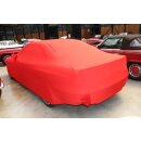 Vollgarage Mikrokontur® Rot mit Spiegeltaschen für BMW 8er (E31) Bj.90-01