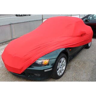 Vollgarage Mikrokontur® Rot mit Spiegeltaschen für BMW Z3