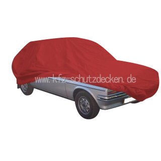 Vollgarage Mikrokontur® Rot für Ford Fiesta