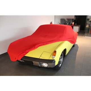 Vollgarage Mikrokontur® Rot für Porsche 914