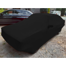 Black AD-Cover ® Mikrokuntur with mirror pockets for Opel Kadett C-Coupe