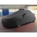 Black AD-Cover ® Mikrokuntur with mirror pockets for Opel Tigra 1