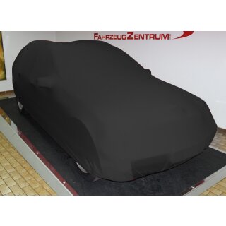 Black AD-Cover ® Mikrokuntur with mirror pockets for Mercedes C-Klasse T-Modell S 203
