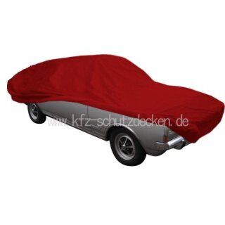 Car-Cover Samt Red for Opel Commodore