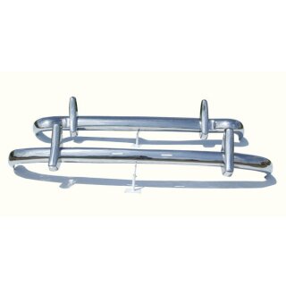 Stainless steel bumper set for Mercedes-Benz W128 / W180 Pontoon 220 S SE Coupe / Cabrio