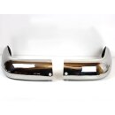 Stainless steel bumper set for Volvo Amazon