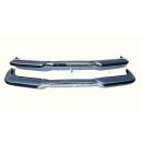 Stainless steel bumper set for Volvo P1800
