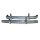 Stainless steel bumper set for Triumph TR4 from 1961-1965
