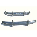 Stainless steel bumper set for Volvo PV444 Type 1