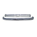 Stainless steel bumpers front and rear for Ford OSI