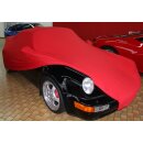 Vollgarage Mikrokontur® Rot mit Spiegeltaschen für Porsche 964 Turbo
