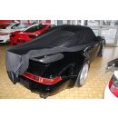 Car-Cover Satin Black mit Spiegeltaschen für Porsche...