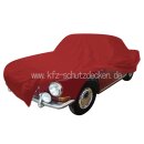 Car-Cover Satin Red für  VW Karmann Ghia Typ 34...