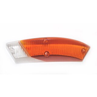 Turn signal glass front left clear / orange for Alfa Romeo Duetto Spider