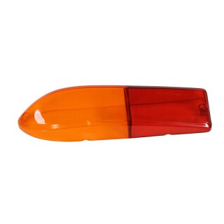 Red / Yellow glass rear left for Ferrari F250 taillight
