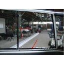 Edelstahl Fensterschachtleisten für VW Bus T1 links