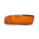 Turn signal glass with chrome trim front left for VW...