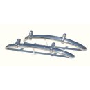 Stainless steel bumper set for VW Beetle early EU version 55-72